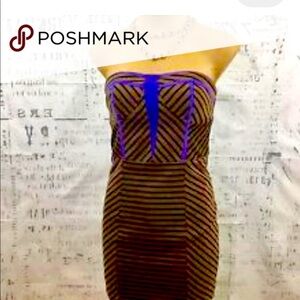 Ark & Co Strapless bodycon Dress S